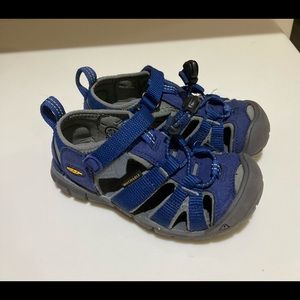 Keen Blue & Gray Boys Sandal Size 10
